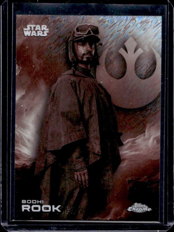 2025 Topps Chrome Star Wars #12 Black & White Shimmer Refractor