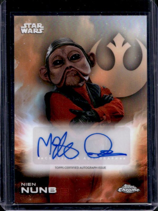 2025 Topps Chrome Star Wars #A-MQ Autographs