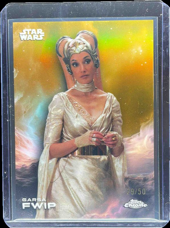 2025 Topps Chrome Star Wars #48 Gold Refractor /50