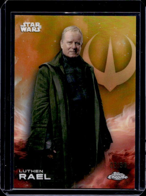 2025 Topps Chrome Star Wars #84 Gold Refractor /50