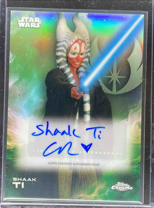 2025 Topps Chrome Star Wars #A-OS Autographs