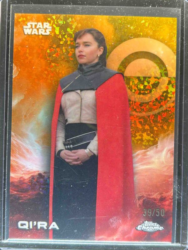 2025 Topps Chrome Star Wars #150 Gold Mini Diamonds Refractor /50