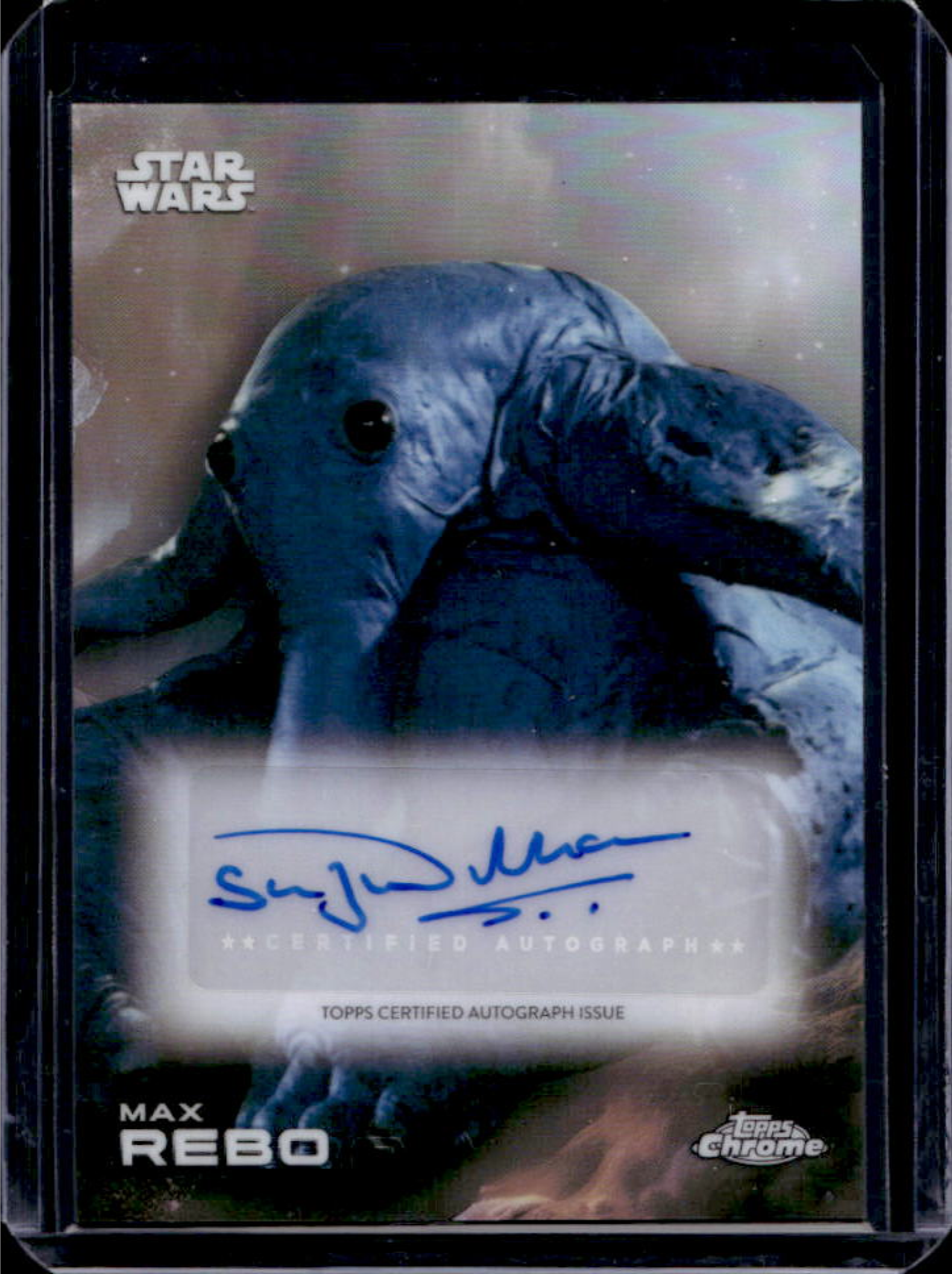 Max Rebo 2025 Topps Chrome Star Wars #A-SW Autographs Price Guide ...