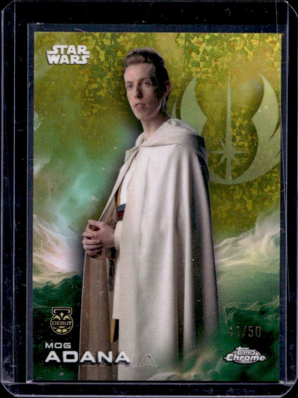 2025 Topps Chrome Star Wars #92 Gold Mini Diamonds Refractor /50