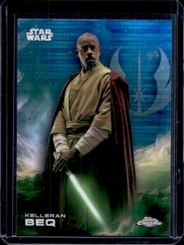 2025 Topps Chrome Star Wars #72 Blue Pulsar Refractor