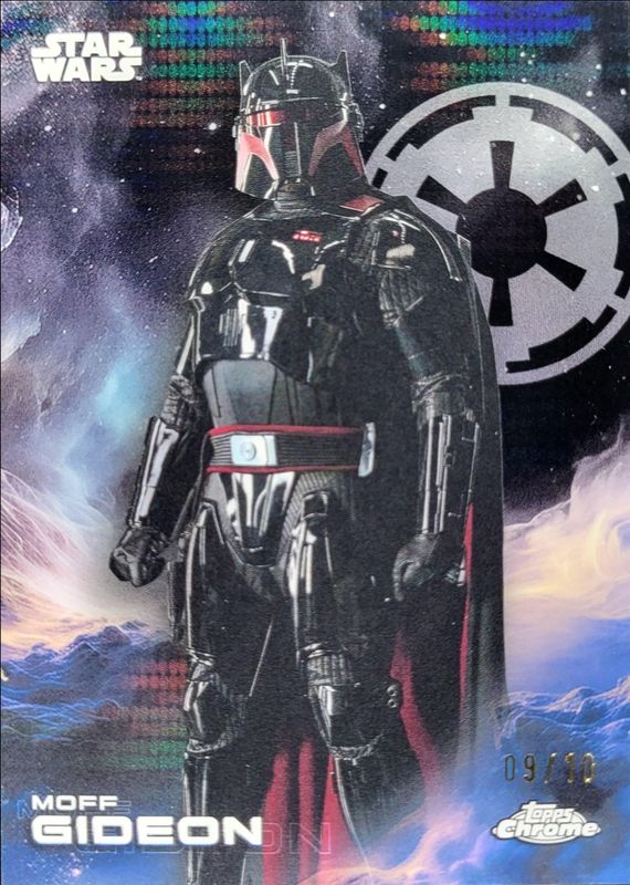 2025 Topps Chrome Star Wars #91 Black Pulsar Refractor /10