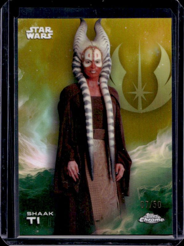 2025 Topps Chrome Star Wars #165 Gold Refractor /50