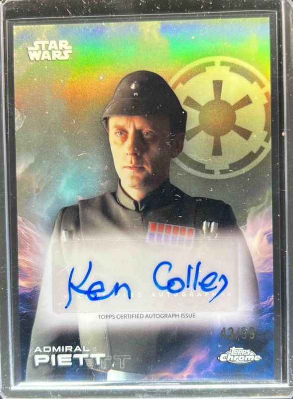 2025 Topps Chrome Star Wars #A-KC Autographs - Kashyyyk Green Refractor /99