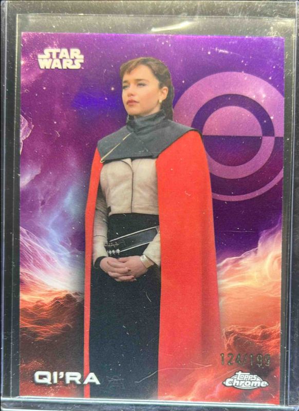 2025 Topps Chrome Star Wars #150 Kamino Purple Refractor /199