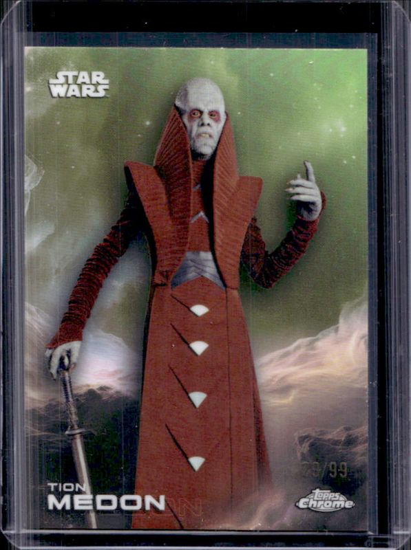 2025 Topps Chrome Star Wars #183 Kashyyyk Green Refractor /99