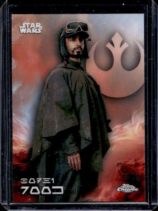 2025 Topps Chrome Star Wars #AV-12 Aurebesh Variation /99