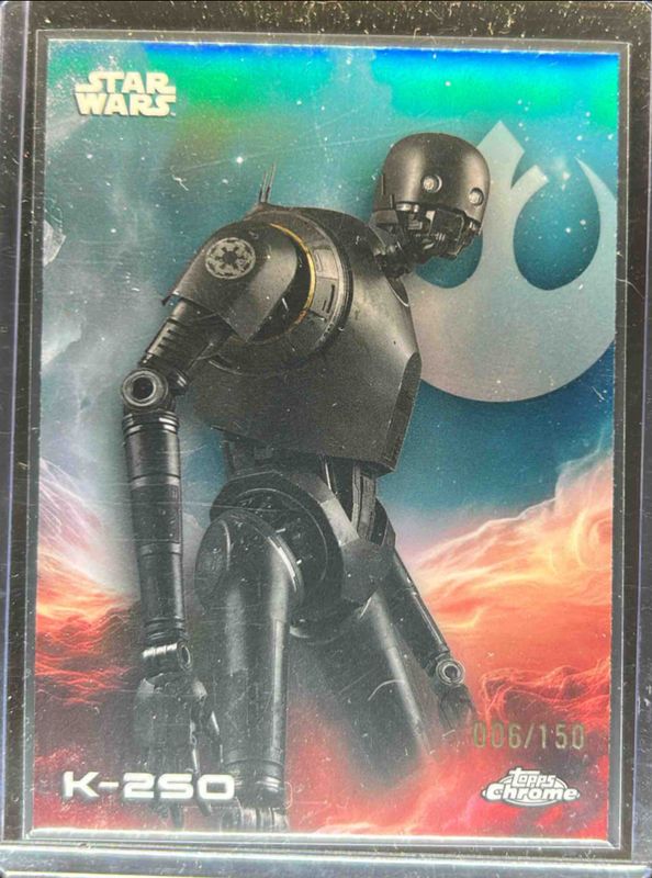 2025 Topps Chrome Star Wars #67 Skywalker Blue Refractor /150