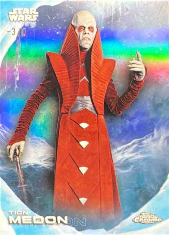 2025 Topps Chrome Star Wars #HF-183 HothFractor Blue FrozenFractor /5