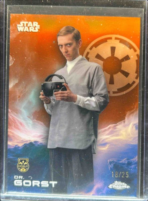 2025 Topps Chrome Star Wars #34 Rebel Orange Orange Refractor /25
