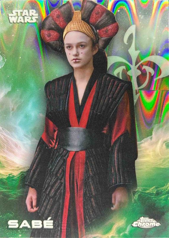 2025 Topps Chrome Star Wars #159 Wave Refractor