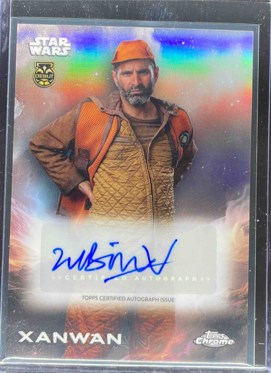 Zubin Varla 2025 Topps Chrome Star Wars #A-ZV Autographs Price