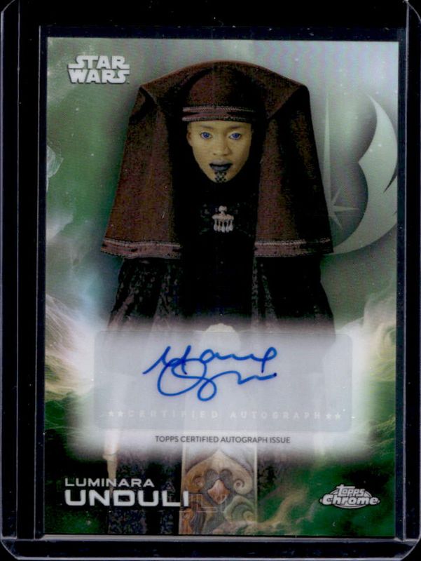2025 Topps Chrome Star Wars #A-MO Autographs