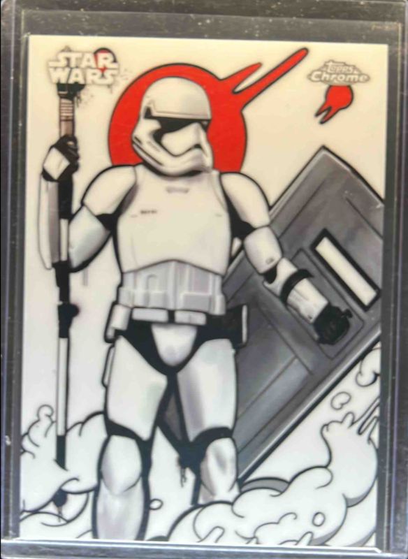 2025 Topps Chrome Star Wars #GG-18 Galactic Graffiti