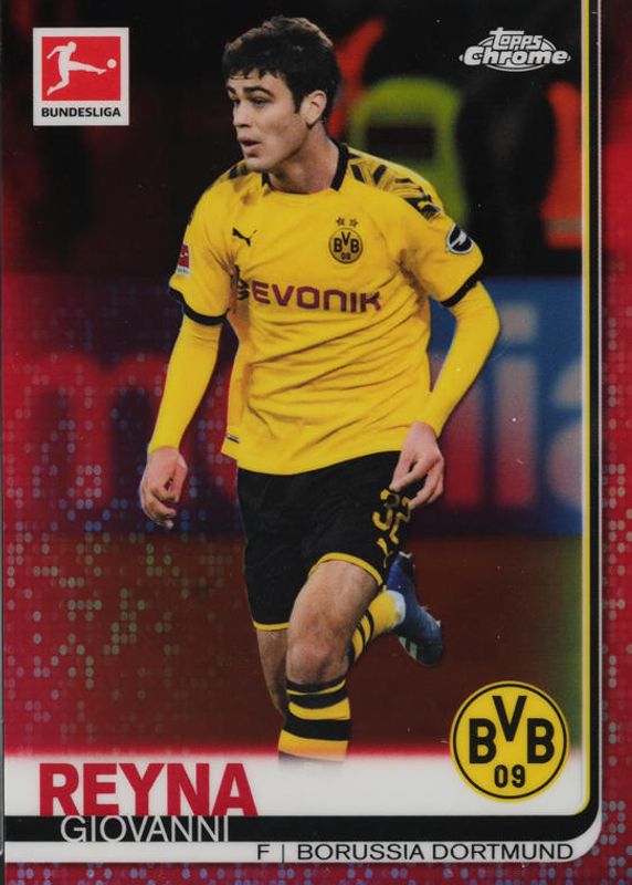 2019 Topps Chrome Bundesliga #37 Red Refractor /10