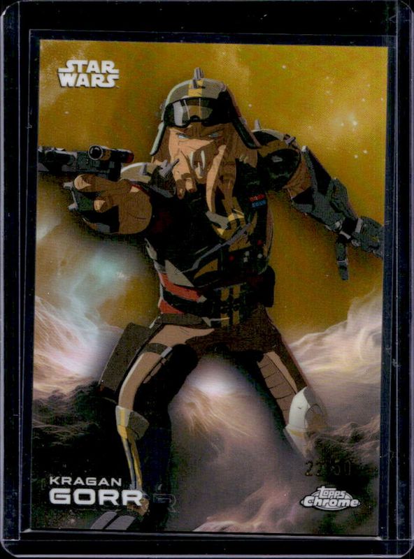 2025 Topps Chrome Star Wars #130 Gold Refractor /50