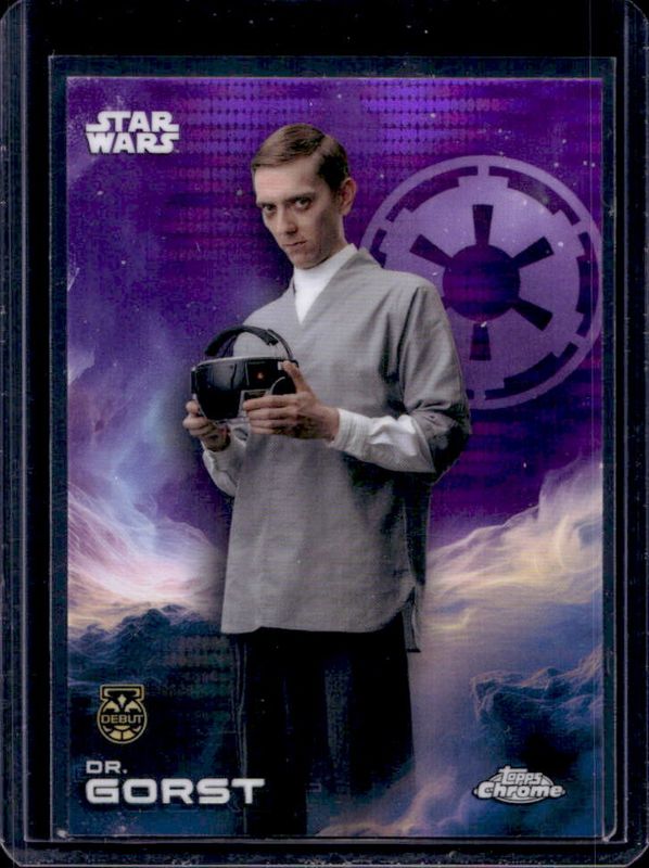 2025 Topps Chrome Star Wars #34 Purple Pulsar Refractor