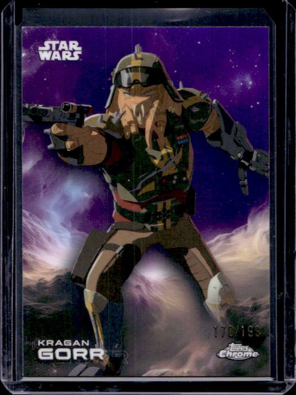 2025 Topps Chrome Star Wars #130 Kamino Purple Refractor /199