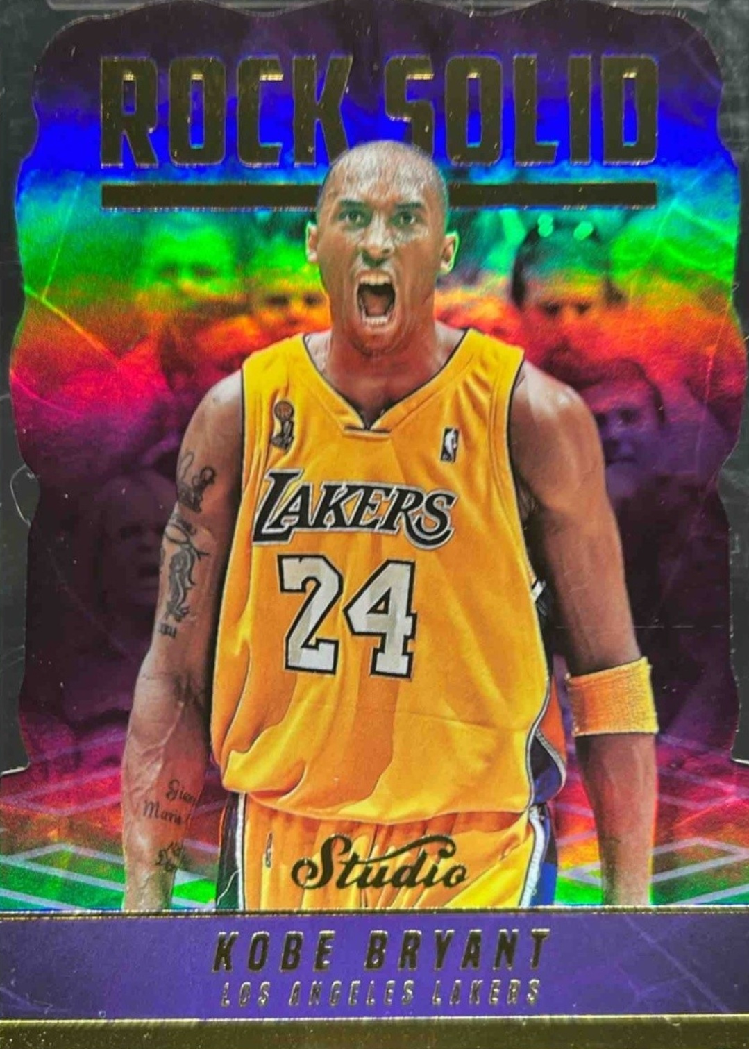 Kobe Bryant 2016 Studio #RS-KB Rock Solid /(SSP) Price Guide