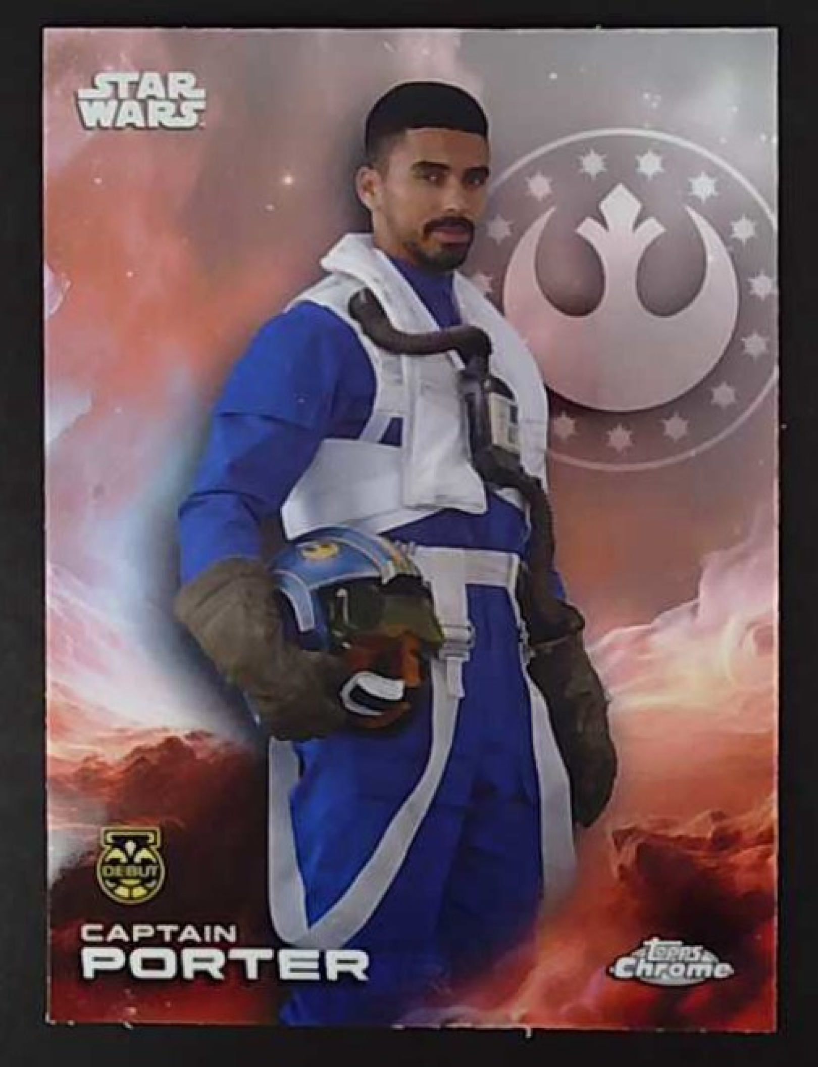 Captain Porter 2025 Topps Chrome Star Wars #20 Base Price Guide ...
