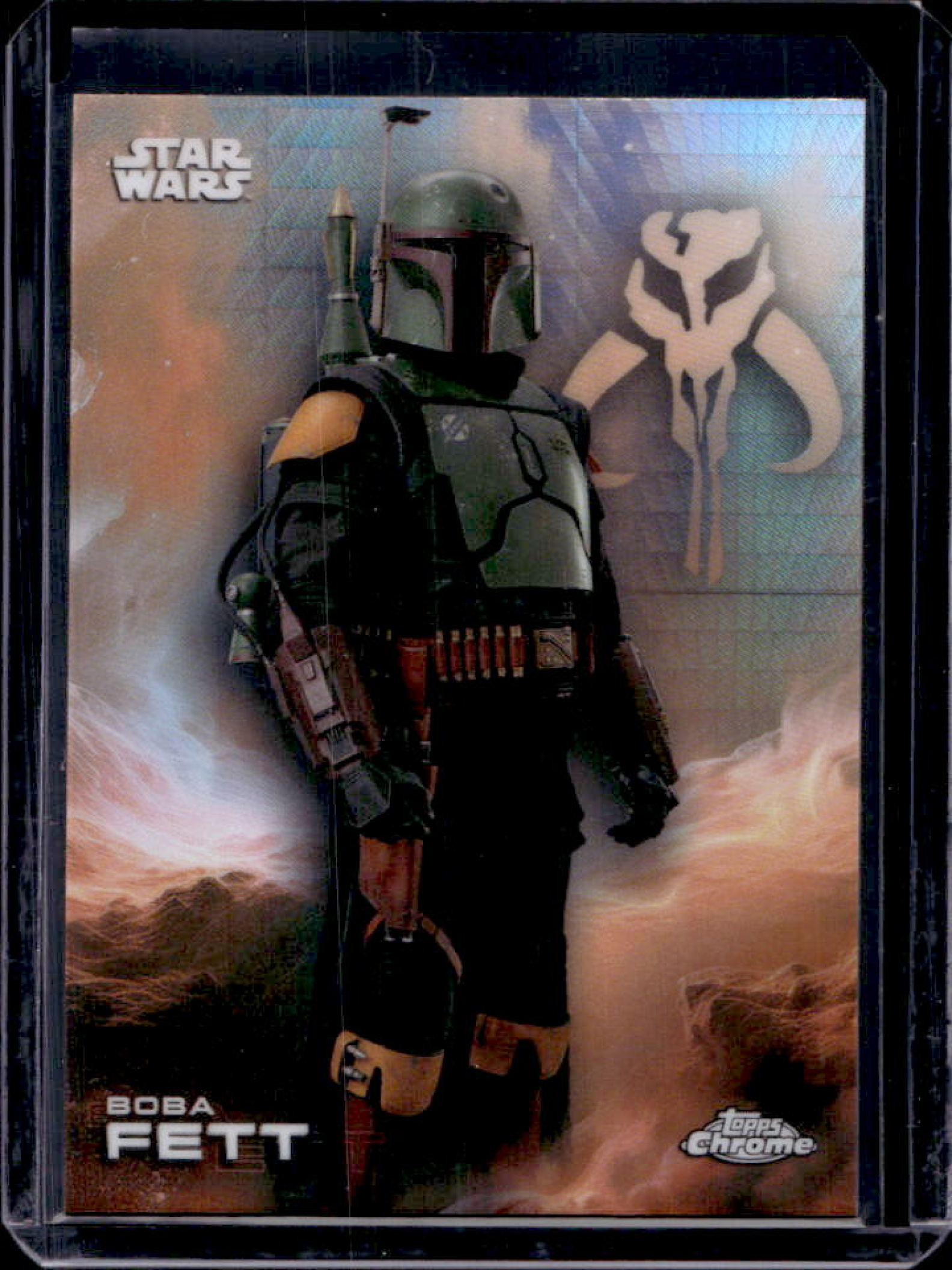 Boba Fett 2025 Topps Chrome Star Wars #11 Prism Refractor Price