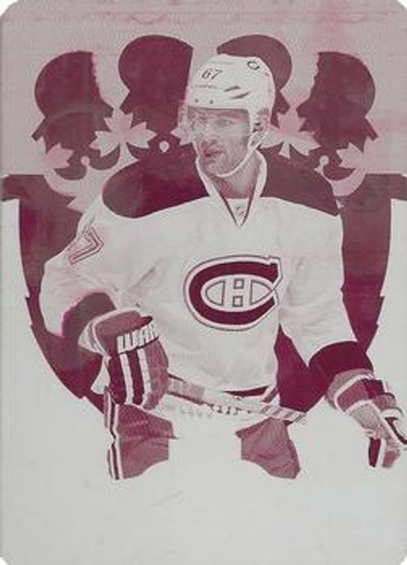 2013 National Treasures #67 2012 Panini Certified: - Printing Plates Magenta /1