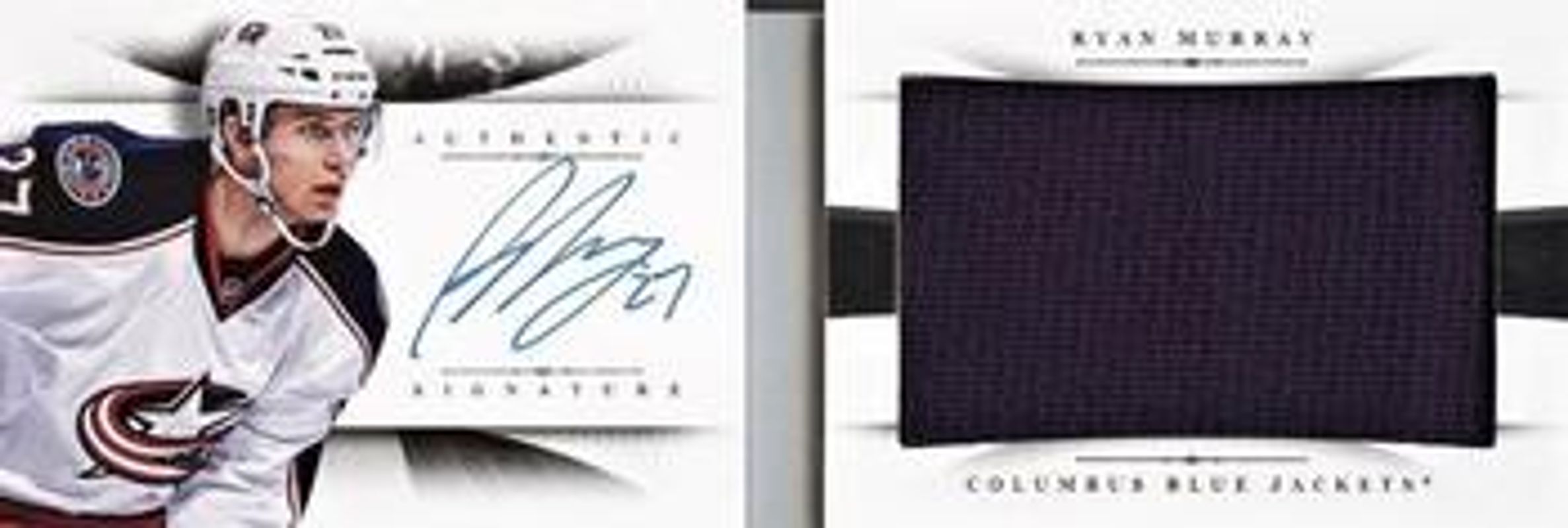 Ryan Murray 2013 National Treasures #RB-RMR Rookie Jumbo Jerseys Booklet Autographs /99 RAW