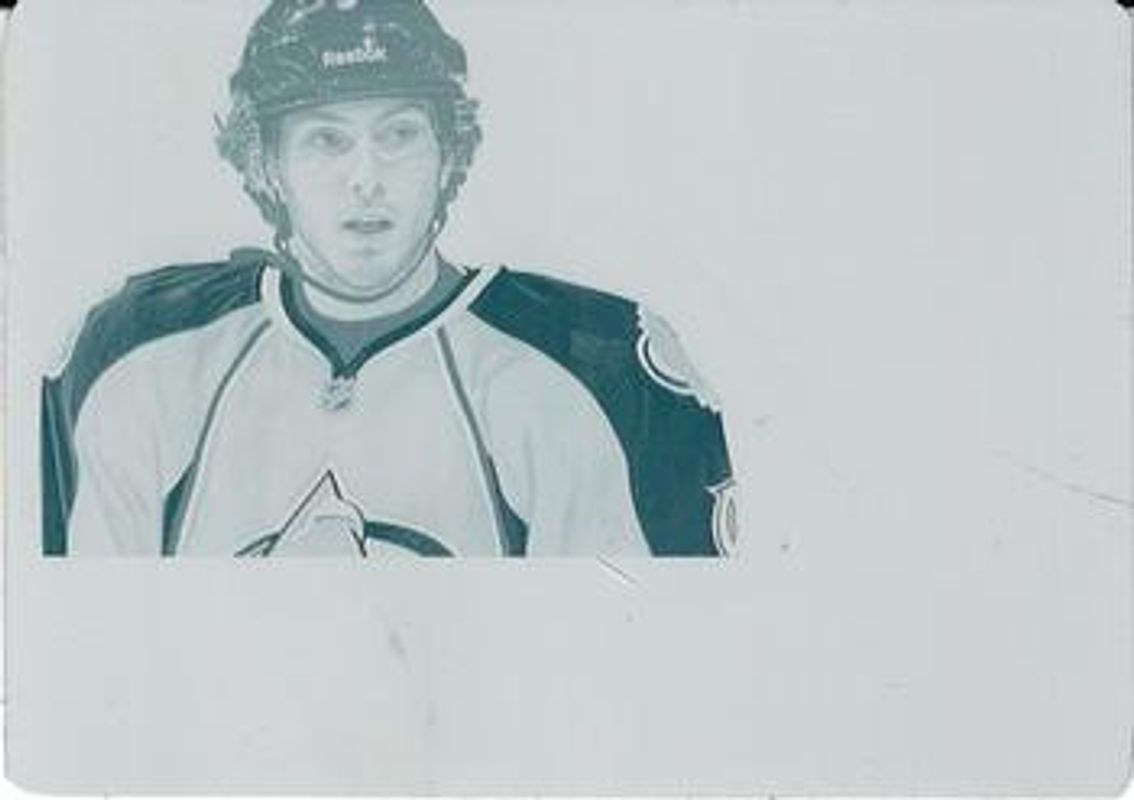 Matt Duchene 2013 National Treasures #55 2012 Panini Dominion: Peerless Patches - Printing Plates Cyan /1 RAW