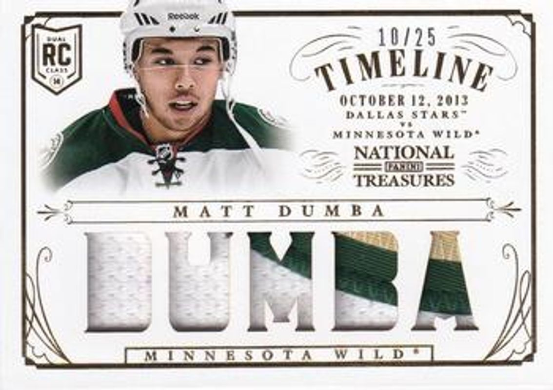 2013 National Treasures #RT-MDB Rookie Timeline Jerseys Patch /25