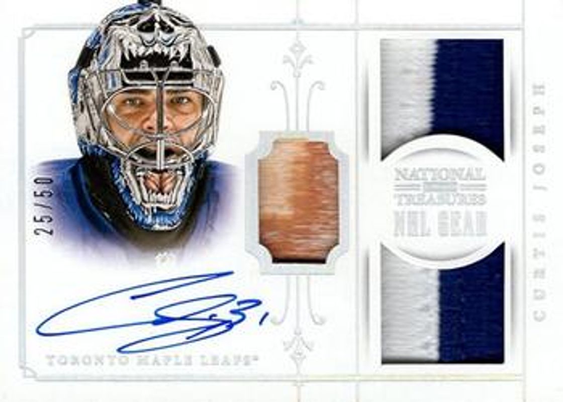 2013 National Treasures #G-CJ NHL Gear Autographs /10