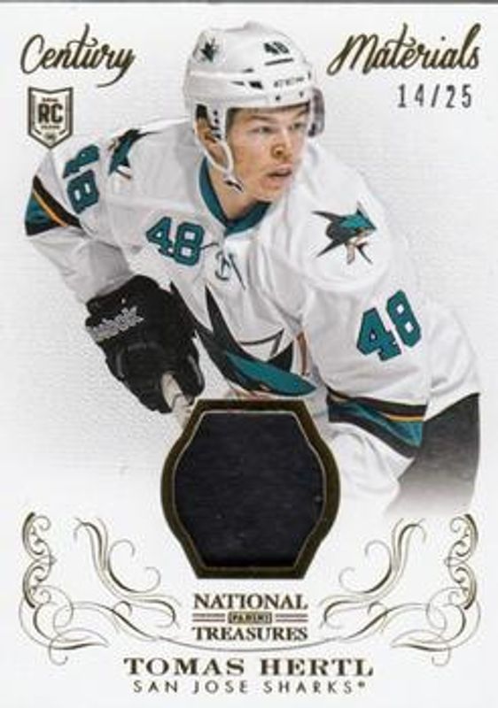 2013 National Treasures #CM-THE Century Materials Jersey Patch /25