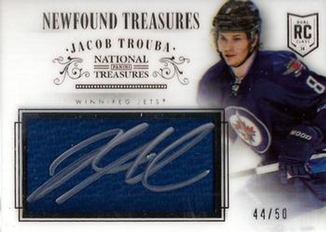 2013 National Treasures #NT-JTR Newfound Treasures Materials Autographs /50