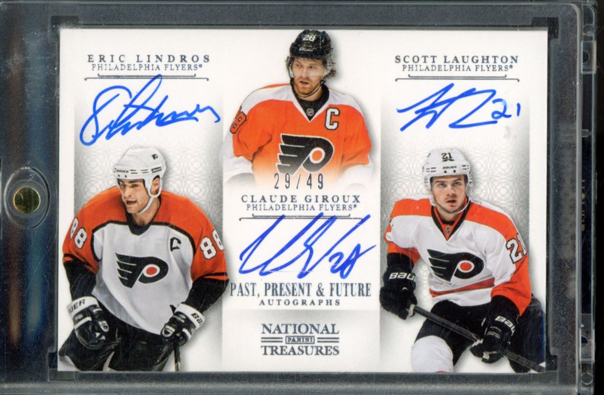 2013 National Treasures #PF-LGL Past Present & Future Autographs /49