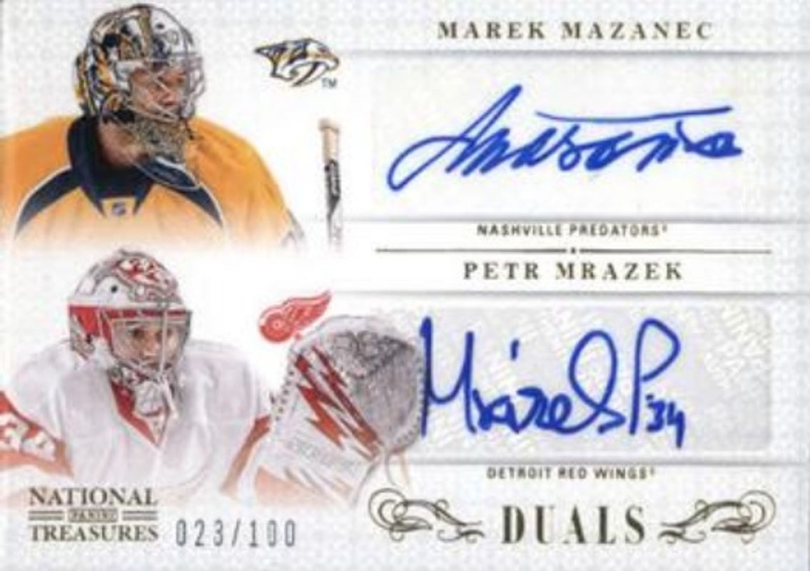 2013 National Treasures #D-MM Dual Autographs /100