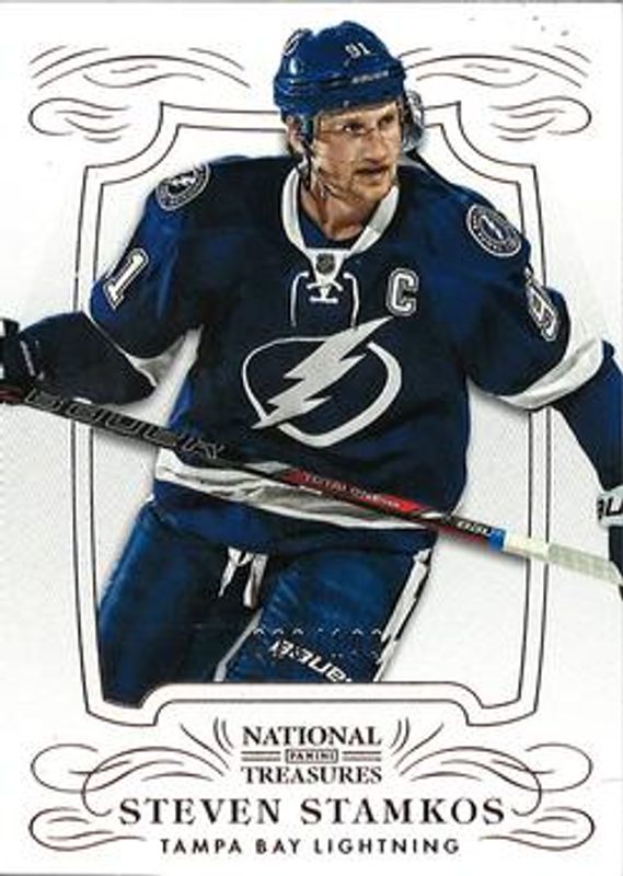 Steven Stamkos 2013 National Treasures #91 Base /99 RAW