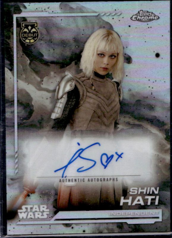 2024 Topps Chrome Star Wars #AU-IS Autographs