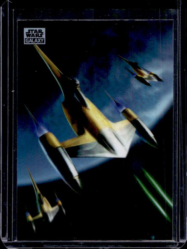 The Mandalorian 2024 Topps Chrome Star Wars #S-10 Starships RAW