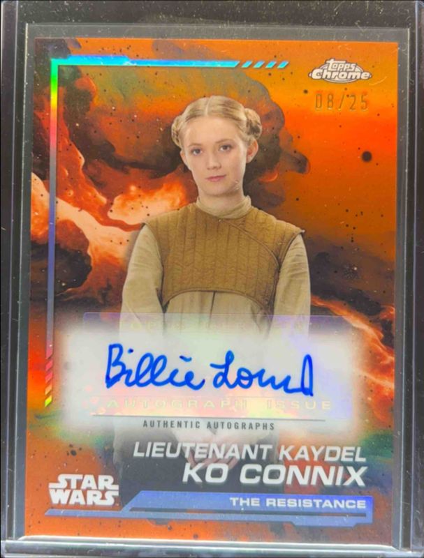 2024 Topps Chrome Star Wars #AU-BL Autographs - Rebel Orange Refractor /25