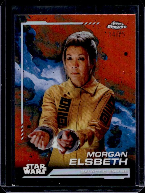 2024 Topps Chrome Star Wars #57 Rebel Orange Refractor /25
