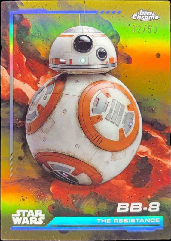 2024 Topps Chrome Star Wars #110 Gold Refractor /50