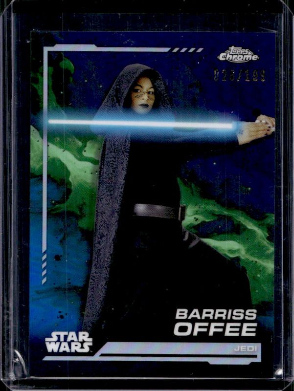2024 Topps Chrome Star Wars #144 Kamino Aqua Refractor /199