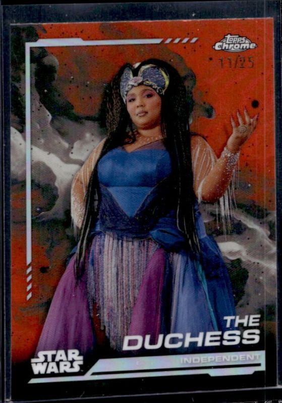 2024 Topps Chrome Star Wars #53 Rebel Orange Refractor /25