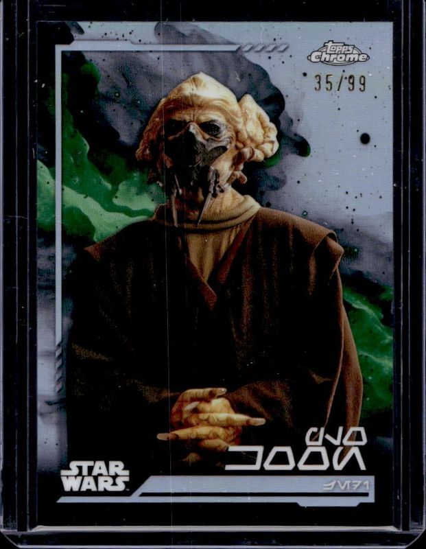 2024 Topps Chrome Star Wars #AV-147 Aurebesh Variation /99