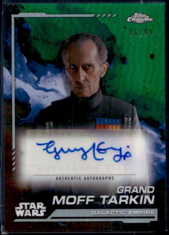 2024 Topps Chrome Star Wars #AU-GH Autographs - Kashyyk Green Refractor /99