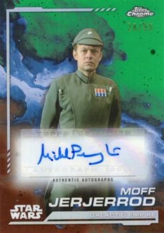 2024 Topps Chrome Star Wars #AU-MP Autographs - Kashyyk Green Refractor /99