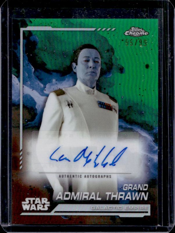2024 Topps Chrome Star Wars #AU-LM Autographs - Kashyyk Green Refractor /99